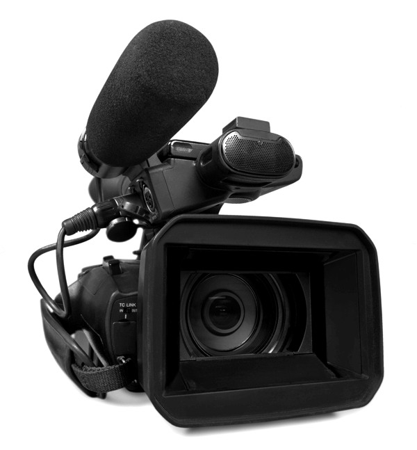 video camera representing paid media video ads