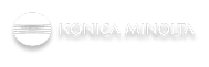 Konica Minolta logo for the aeo services page