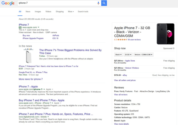Google Search Engine Results Page Serp Changes How To Adapt