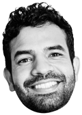 floating head image of jake